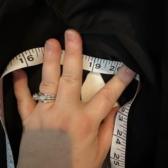 Michael Kors Black Hooded Trench Coat with gold detail - Picture 3 of 5